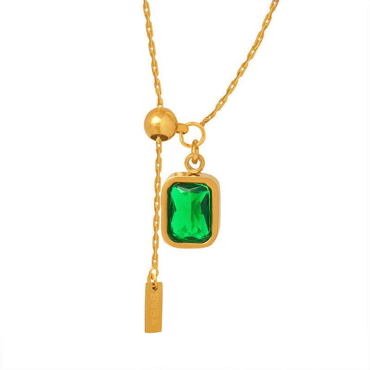 Emera Glow Pendant Necklace - Zenee - Necklaces
