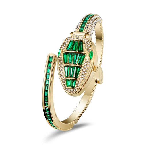 Emerald Serpente Luxe Watch - Zenee - Bracelets