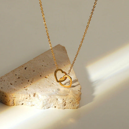 Eternal Hearts Necklace - Zenee-Necklaces