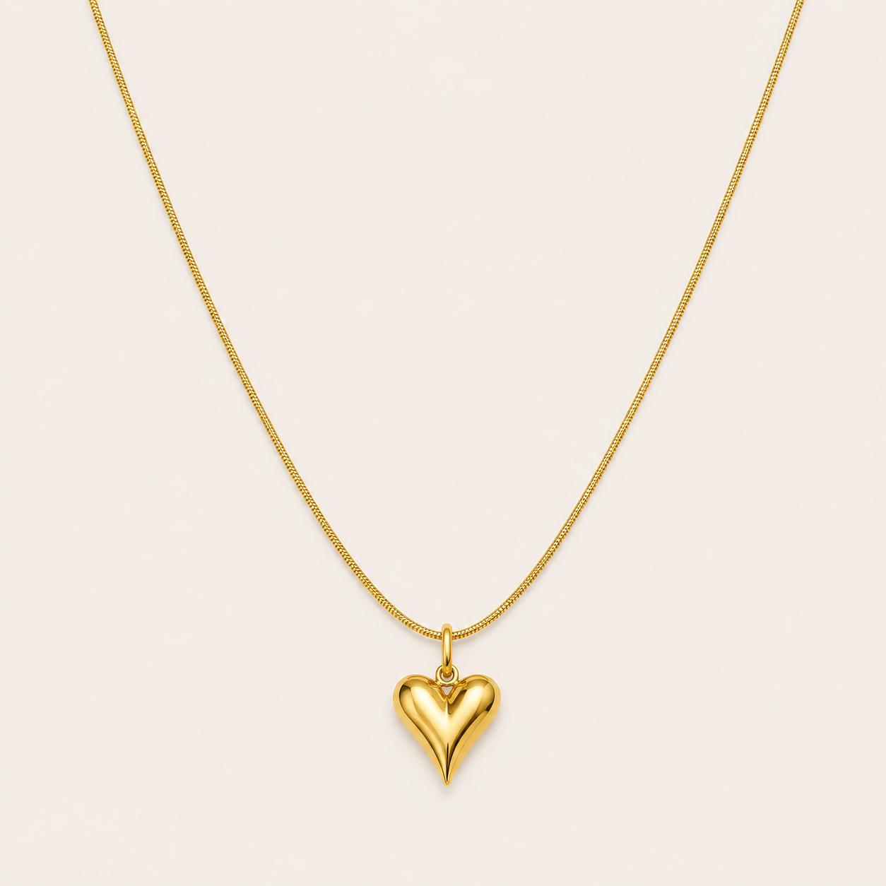 Golden Amour Necklace - Zenee - Necklaces