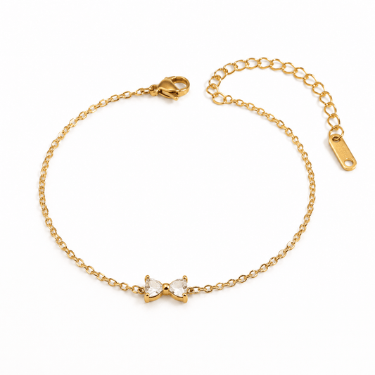 Lumi Bow Bracelet - Zenee-Bracelets