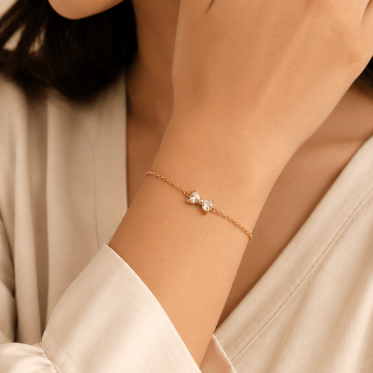 Lumi Bow Bracelet - Zenee-Bracelets
