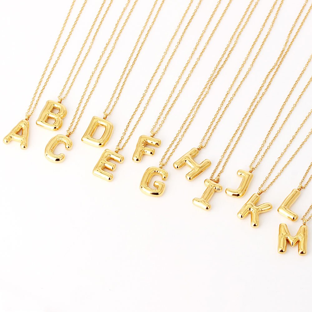 Lumière Initial Necklace - Zenee - Necklaces