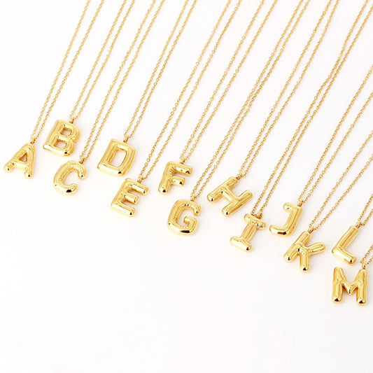 Lumière Initial Necklace - Zenee - Necklaces