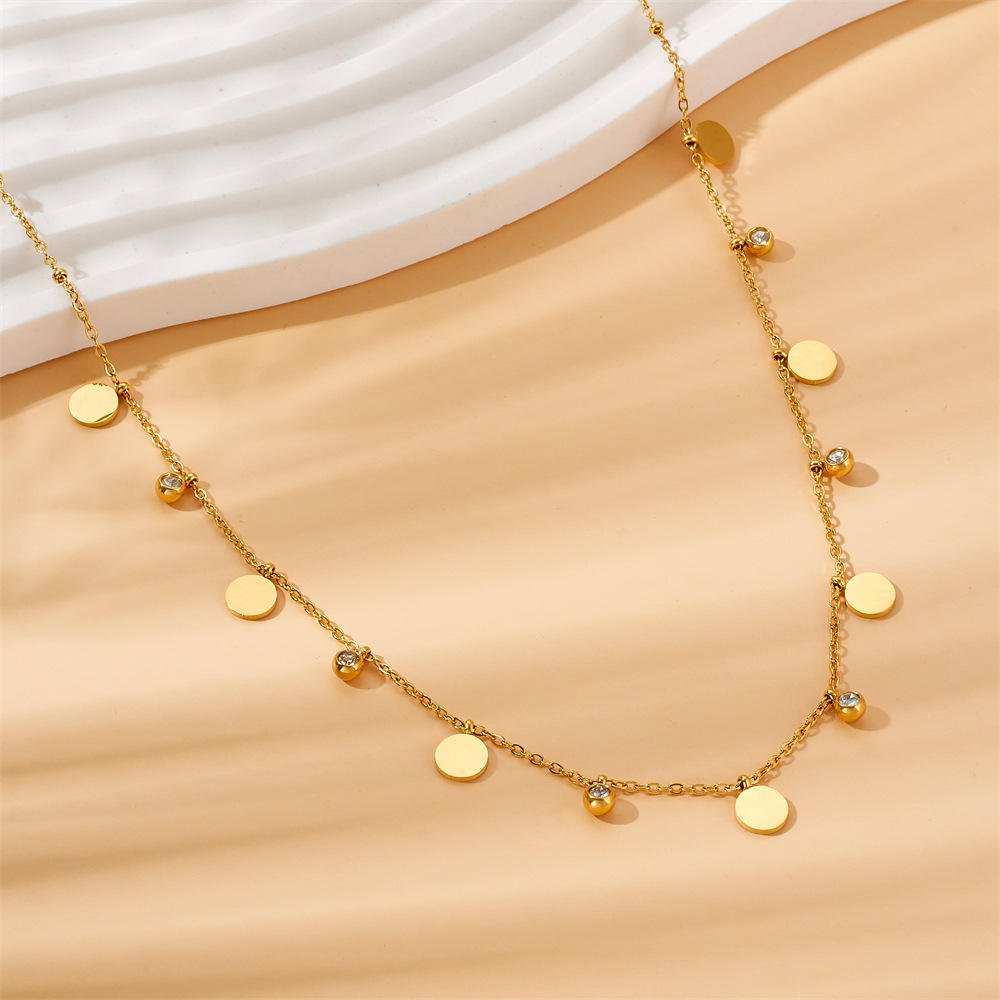 Luna Charm Necklace - Zenee - Necklaces