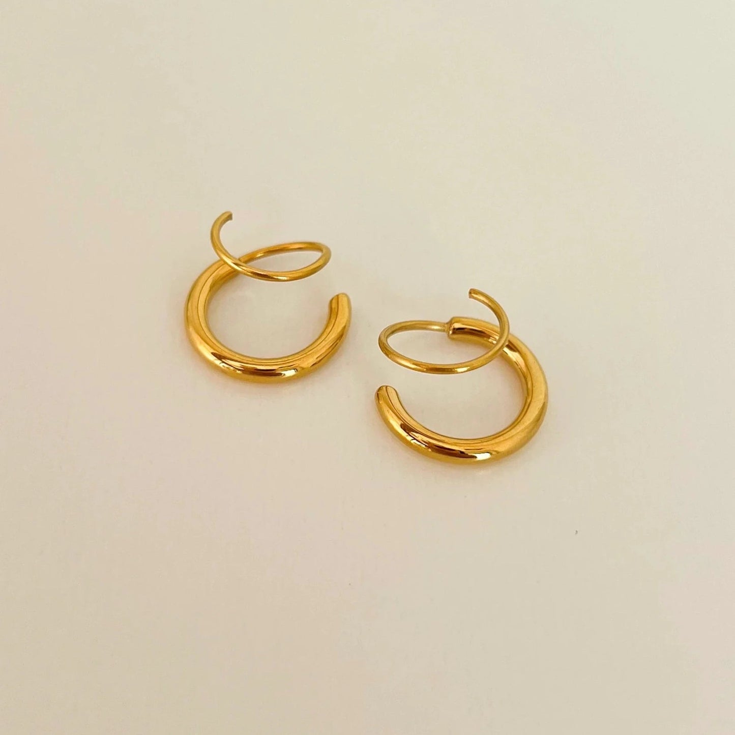 Luna Duo Hoop Earrings - Zenee - Bracelets
