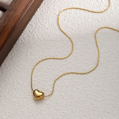 Luna Heart Necklace - Zenee - Necklaces