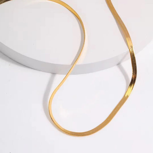 Luna Snake Chain Necklace - Zenee - Necklaces