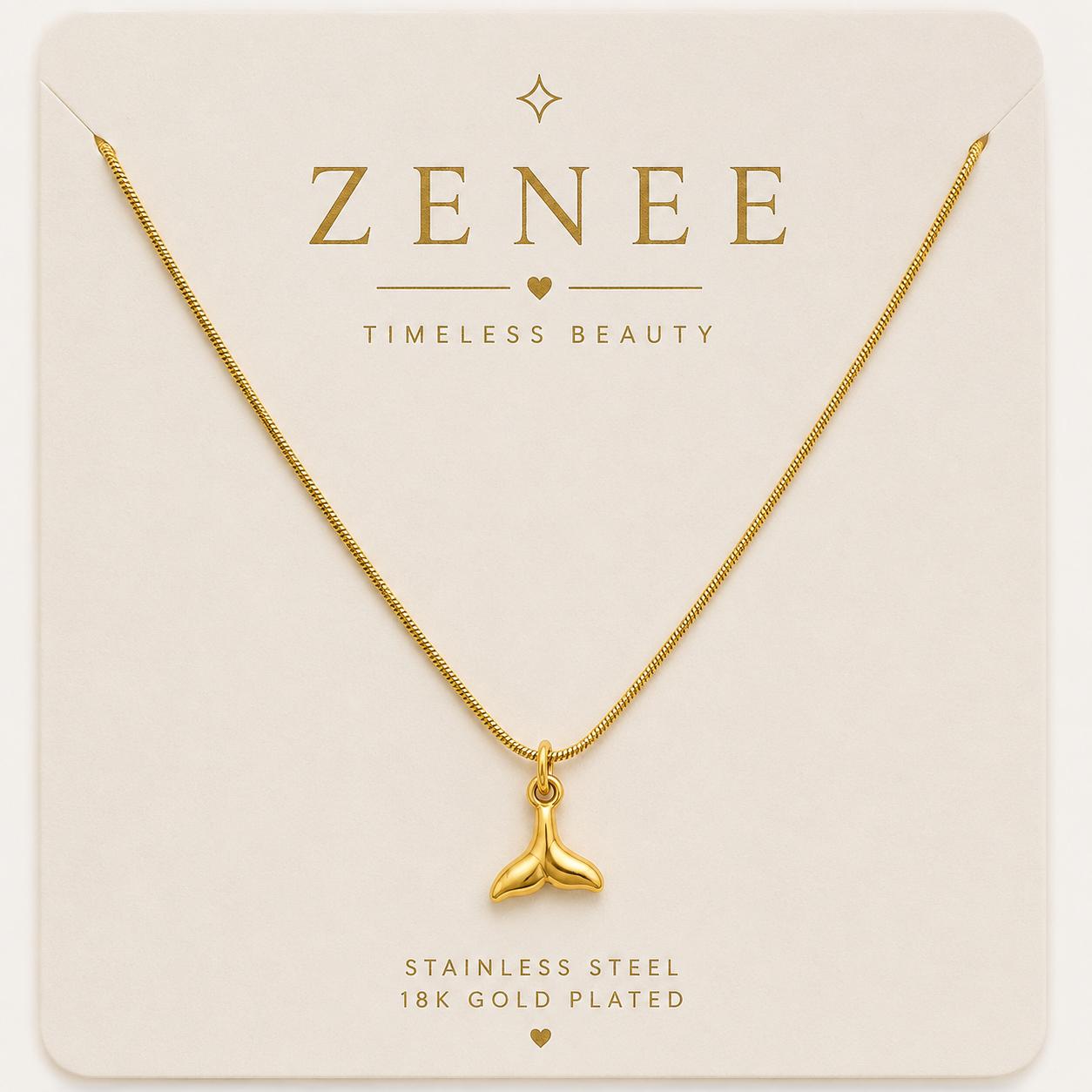 Merelle Tail Necklace - Zenee - Necklaces