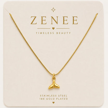 Merelle Tail Necklace - Zenee - Necklaces