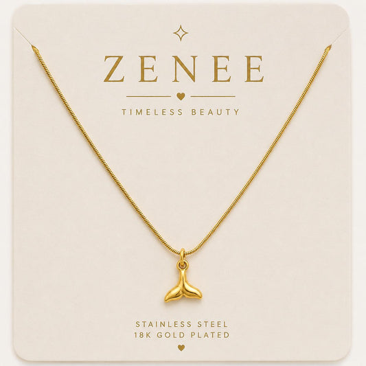 Merelle Tail Necklace - Zenee - Necklaces