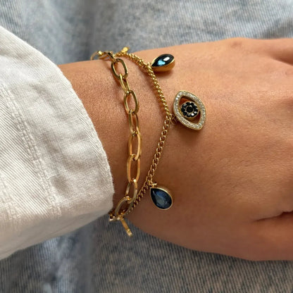 Mystic Eye Layered Bracelet - Zenee-Bracelets