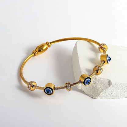 Nazar Luxe Charm Baby Bracelet - Zenee - Bracelets