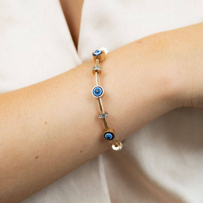 Nazar Luxe Charm Baby Bracelet - Zenee - Bracelets