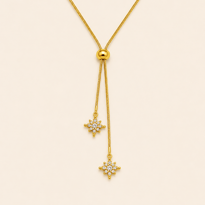 Nova Celeste Slider Necklace - Zenee - Necklaces