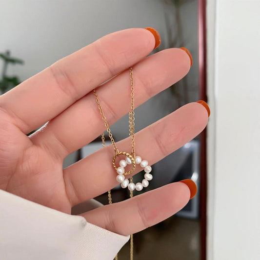 Pearl Harmony Necklace - Zenee-Necklaces