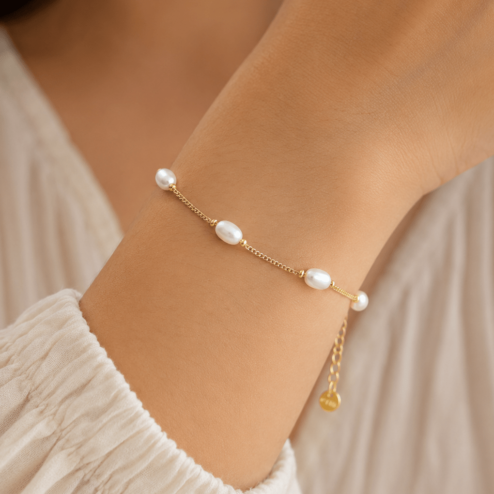 Pearl Whisper Bracelet - Zenee - Bracelets