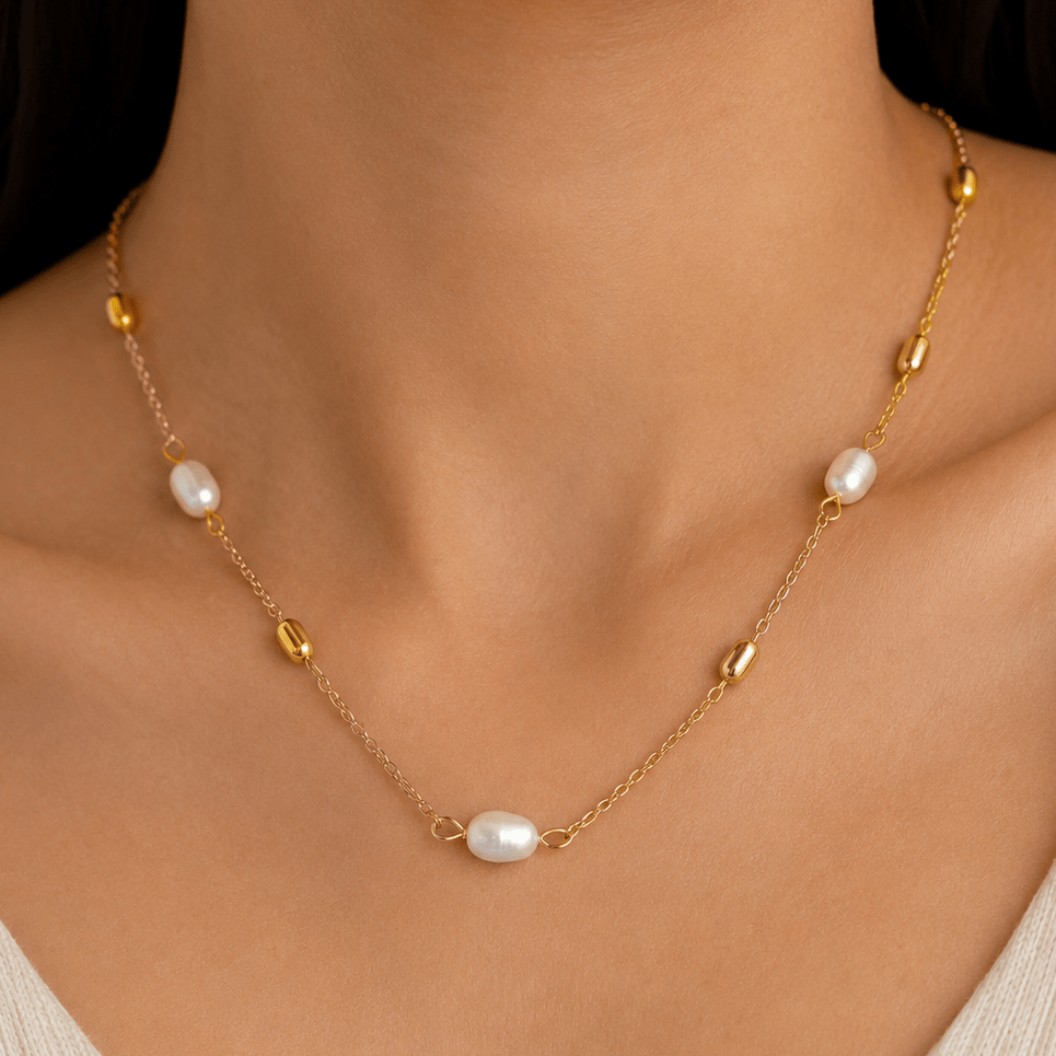 Pearla Glow Necklace - Zenee - Necklaces