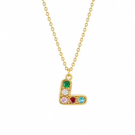 Prism Heart Necklace - Zenee-Necklaces