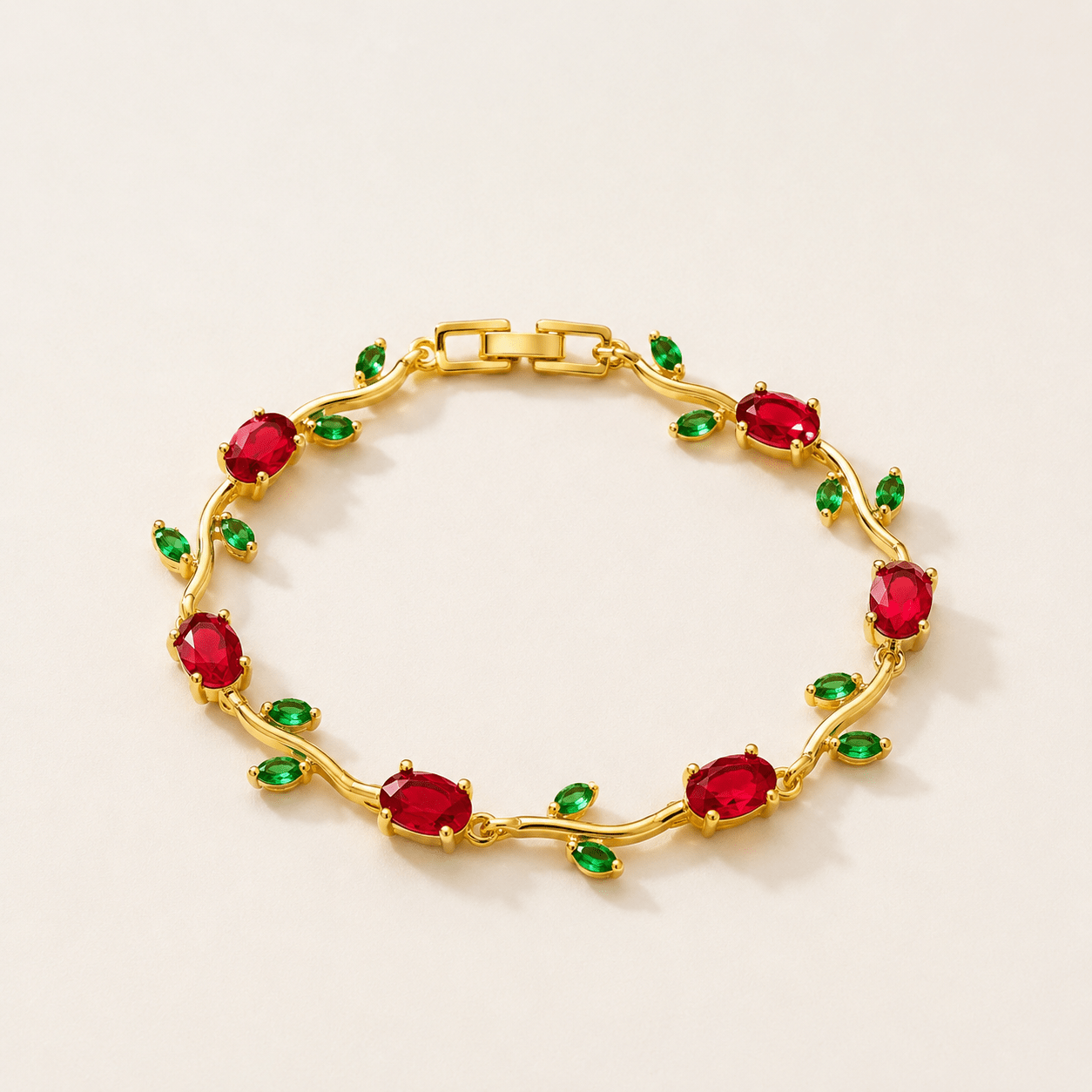 Ruby Vine Bracelet - Zenee - Bracelets