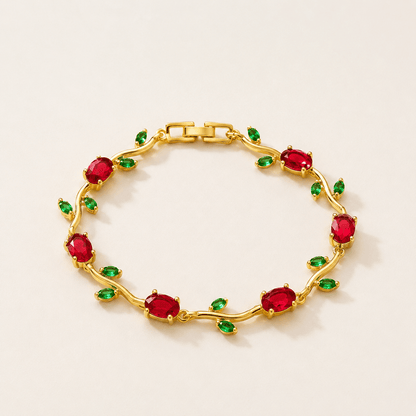 Ruby Vine Bracelet - Zenee - Bracelets