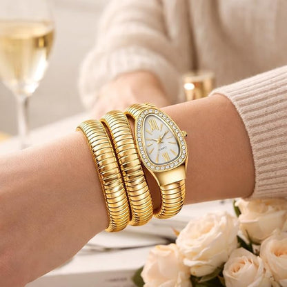 Serpente Luxe Watch Stack - Zenee - Bracelets