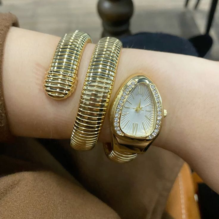Serpente Luxe Watch Stack - Zenee - Bracelets