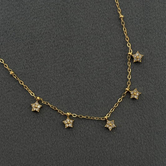 Starlisse Charm Necklace - Zenee - Necklaces