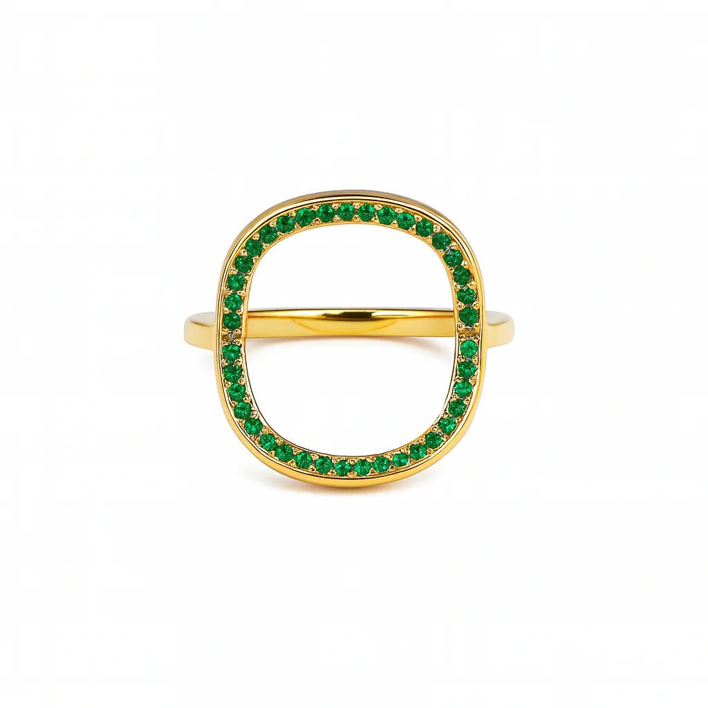 Trio Halo Ring - Zenee - Rings