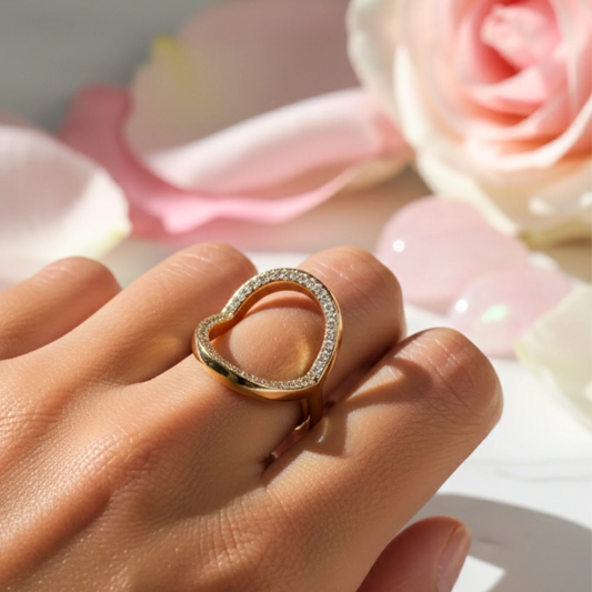 Trio Halo Ring - Zenee - Rings