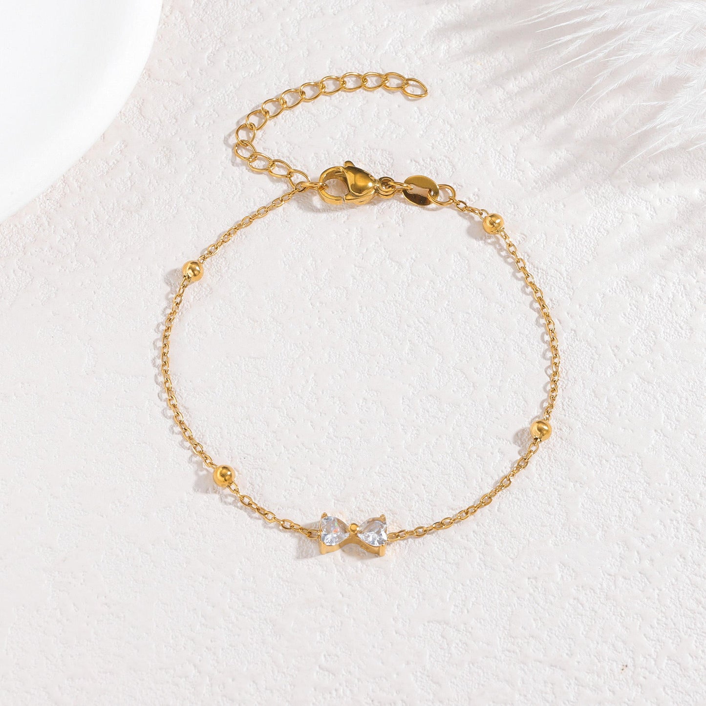 Twin Heart Bracelet - Zenee - Bracelets