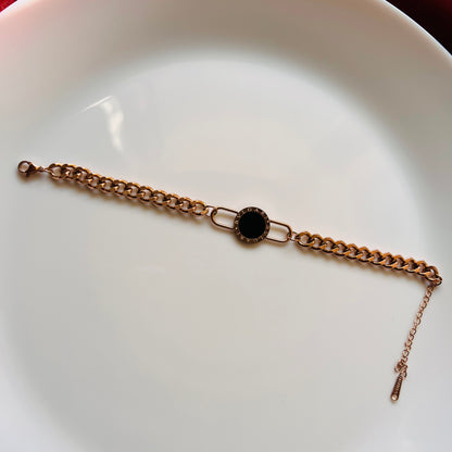 Enamel Link Bracelet