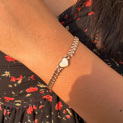 Nia Heart Bracelet