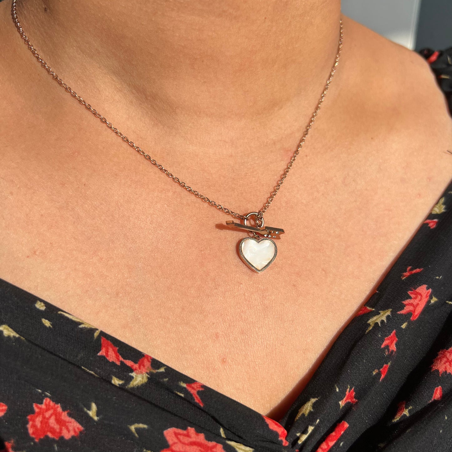 Heart And Arrow Pendant Necklace