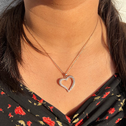 Dainty Heart Pendant Necklace