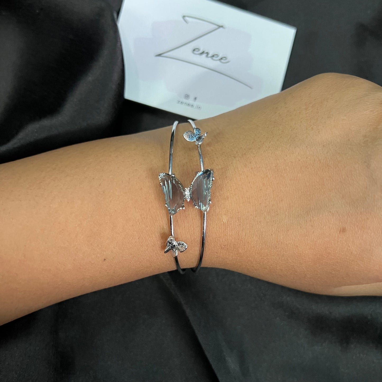 Silver Butterfly Bracelets