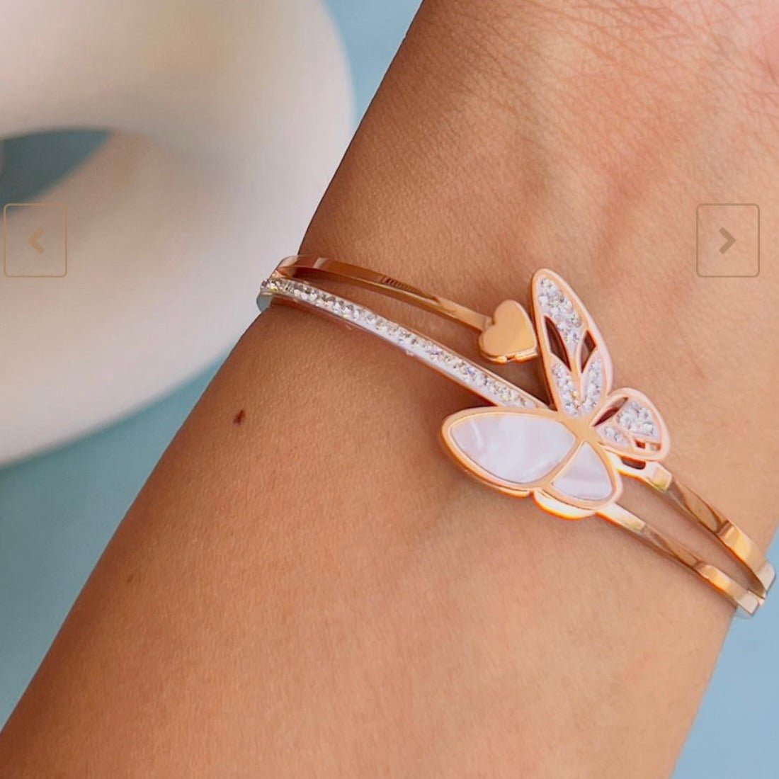 Bliss Butterfly Bracelet - Zenee.in-Bracelets