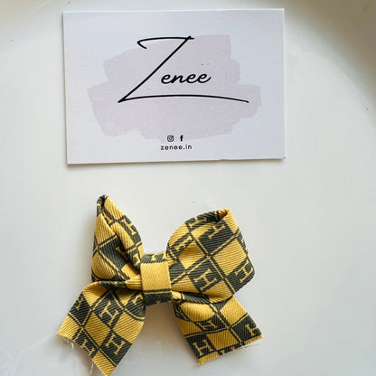 Bow Hair Clip - Zenee.in-Hair Accessories