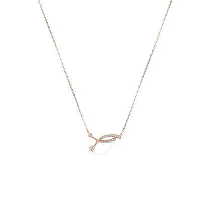 Criss Cross Pendant Necklace - Zenee-Necklaces