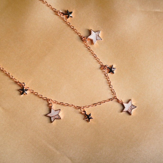 Crystal Star Necklace - Zenee-Necklaces