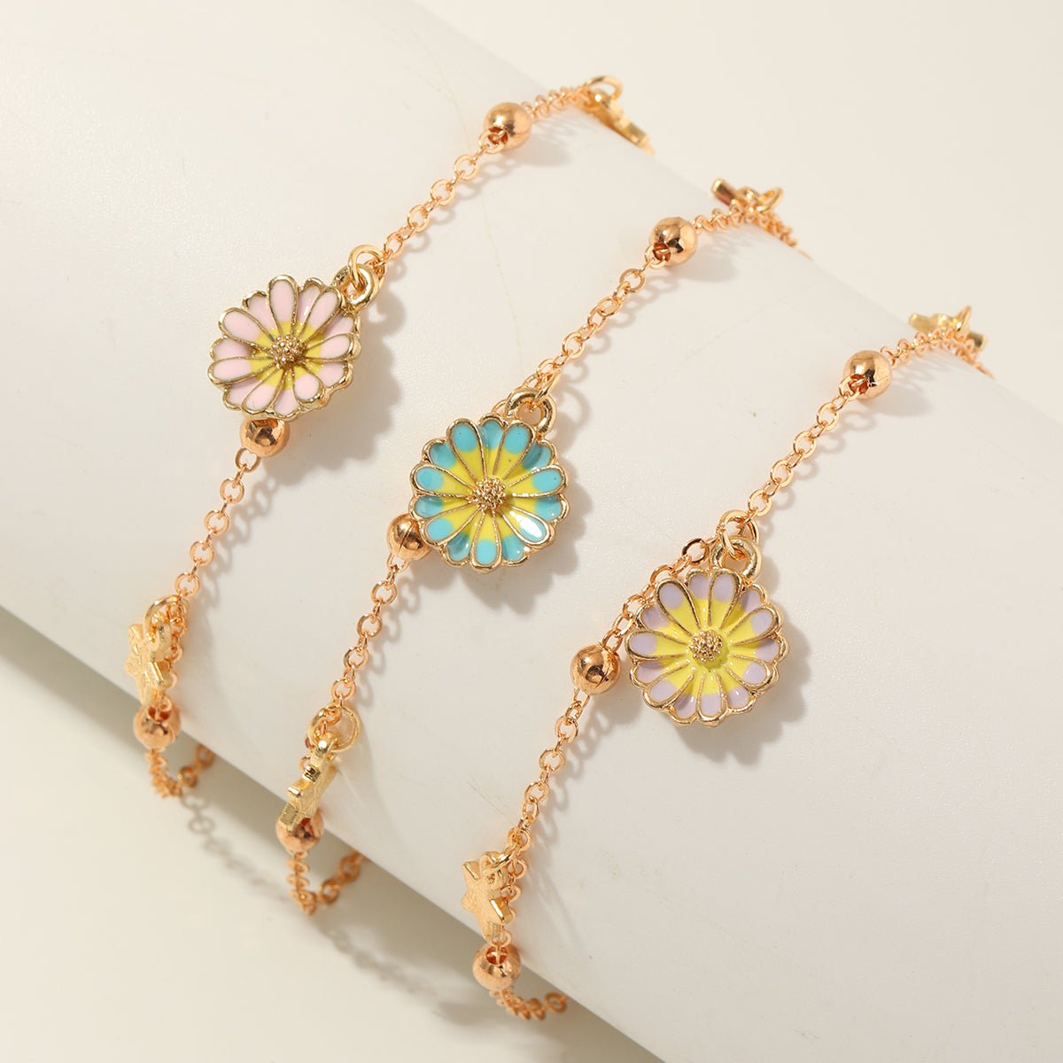 Daisy Charm Bracelets - Zenee.in-Bracelets