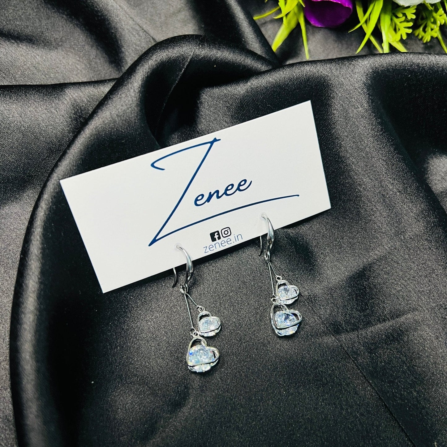 Dangling Round Earrings - Zenee.in-Earrings