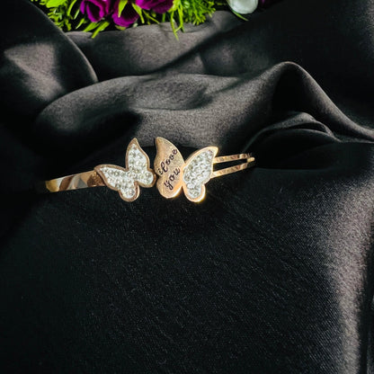 Dual Butterfly Bracelet - Zenee.in-Bracelets