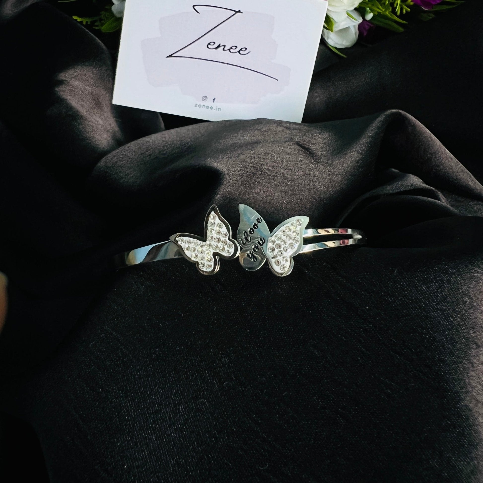 Dual Butterfly Bracelet - Zenee.in-Bracelets