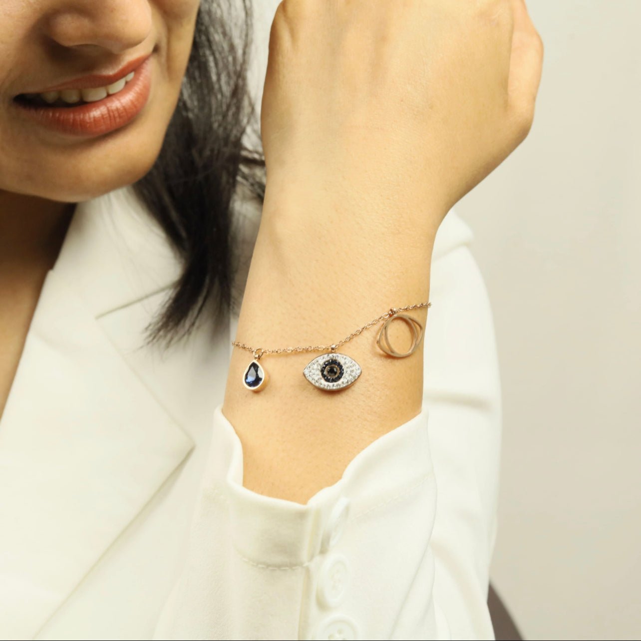 Evil Eye Bracelet - Zenee.in-Bracelets