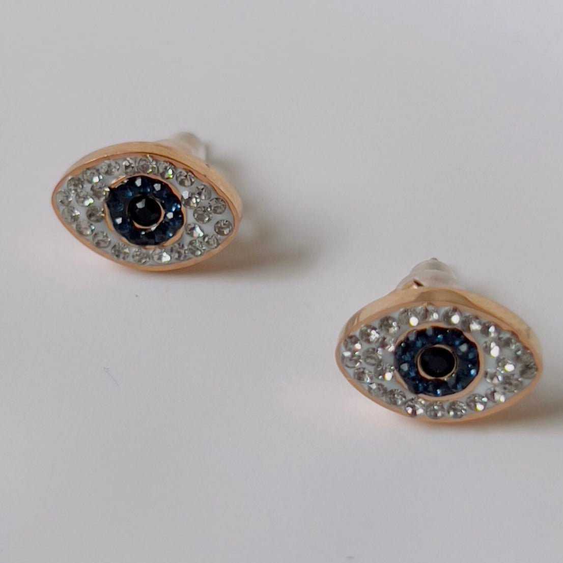 Evil Eye Studs - Zenee.in-Earrings