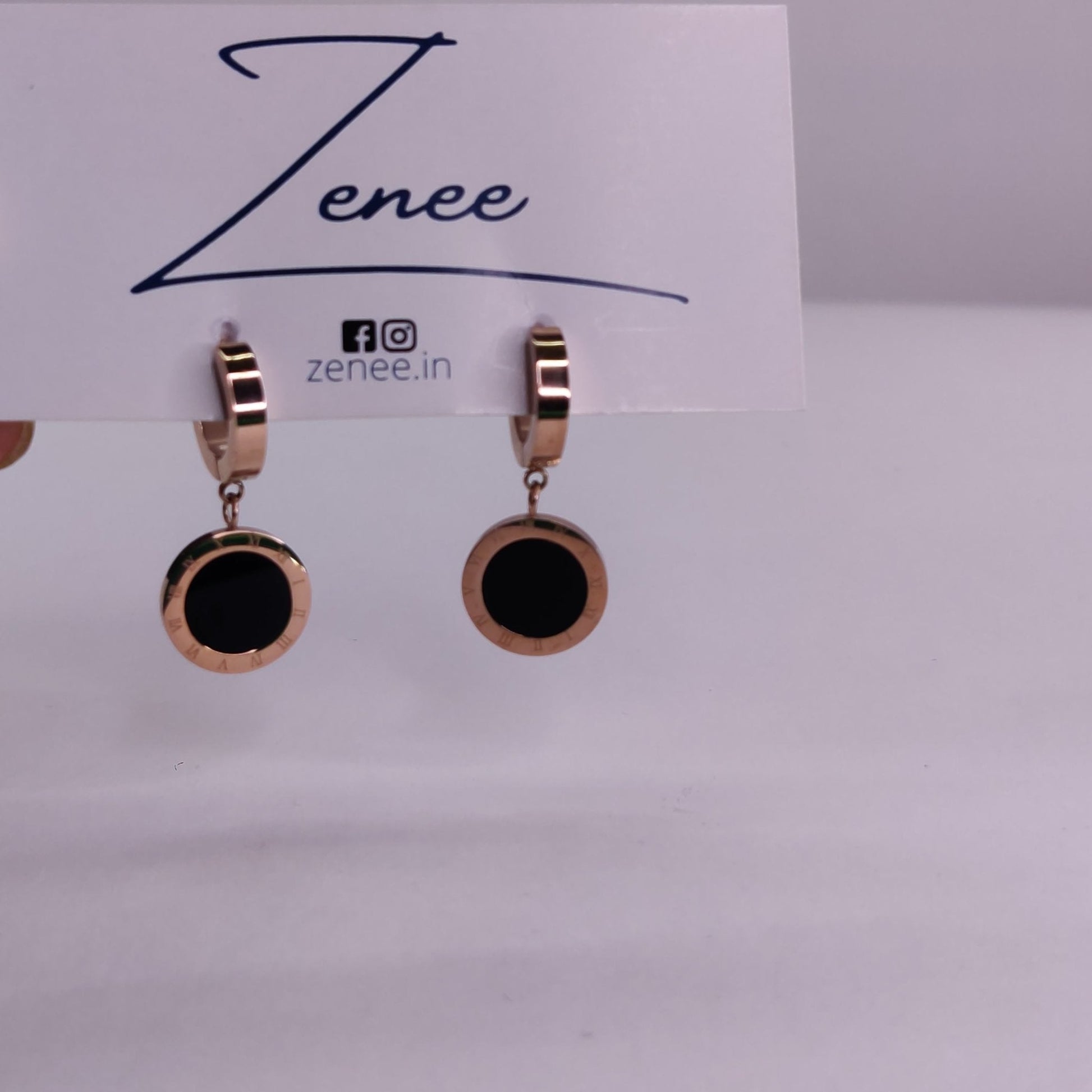 Ezra Enamel Earrings - Zenee.in-Earrings