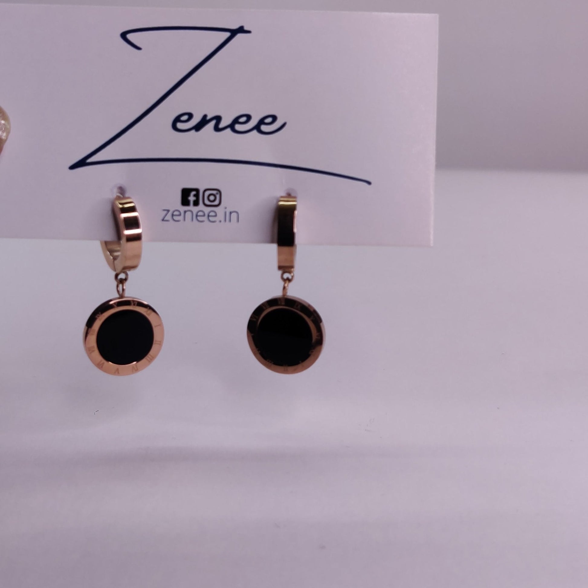 Ezra Enamel Earrings - Zenee.in-Earrings