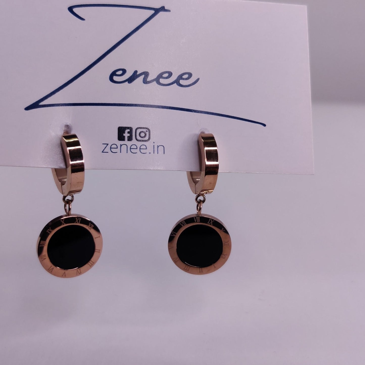 Ezra Enamel Earrings - Zenee.in-Earrings