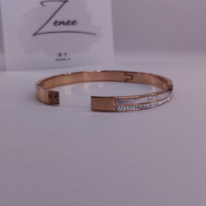 Faye Crystals and Enamel Bracelet - Zenee.in-Bracelets